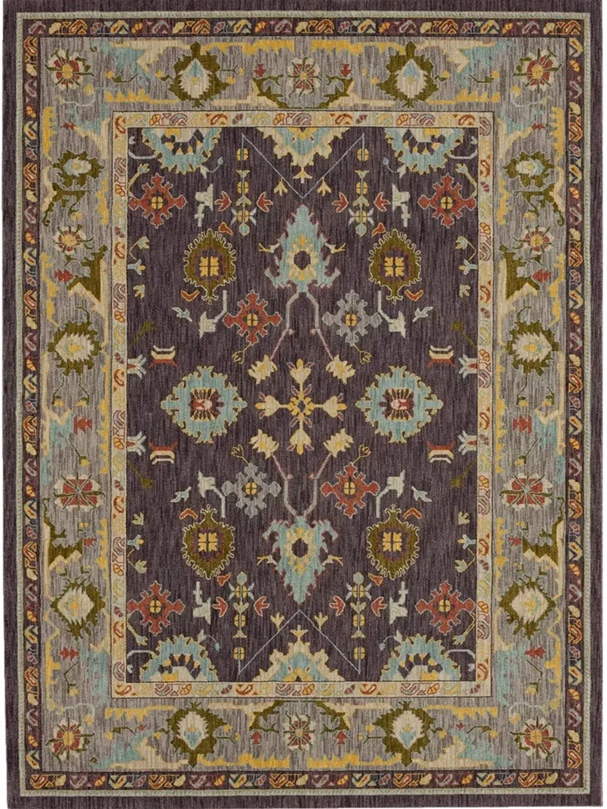 Pandora Wrath Eggplant 8' X 11' Rug