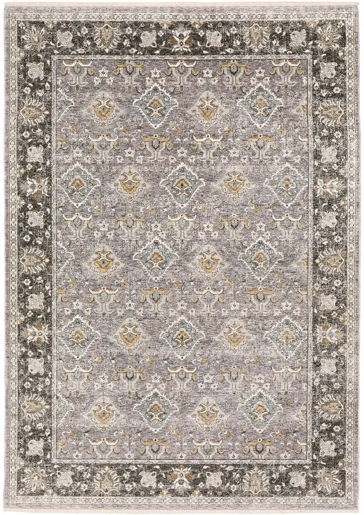 Maharaja 5'3" x 7'6" Grey Rug