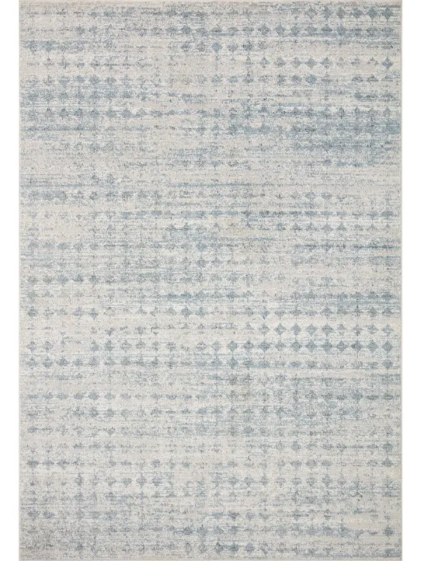 Kamala KAM04 Sky/Dove 6'7" x 9'6" Rug
