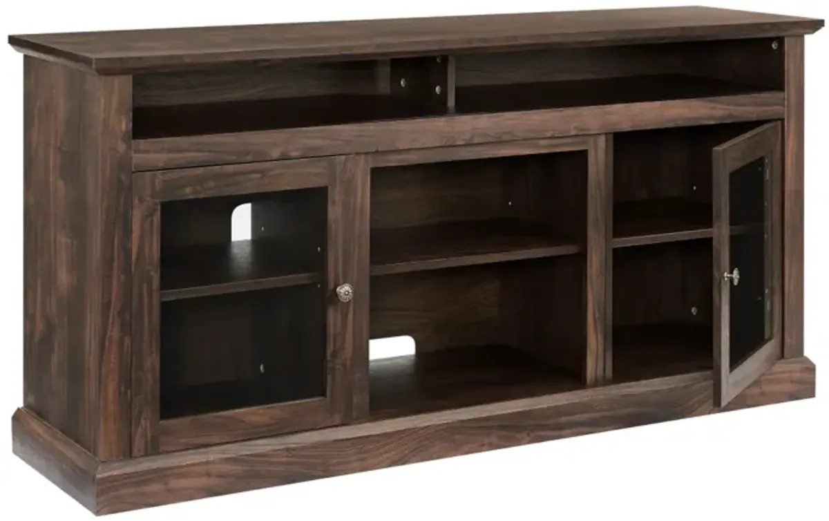 Modern 65" TV Media Stand with Open/Closed Storage