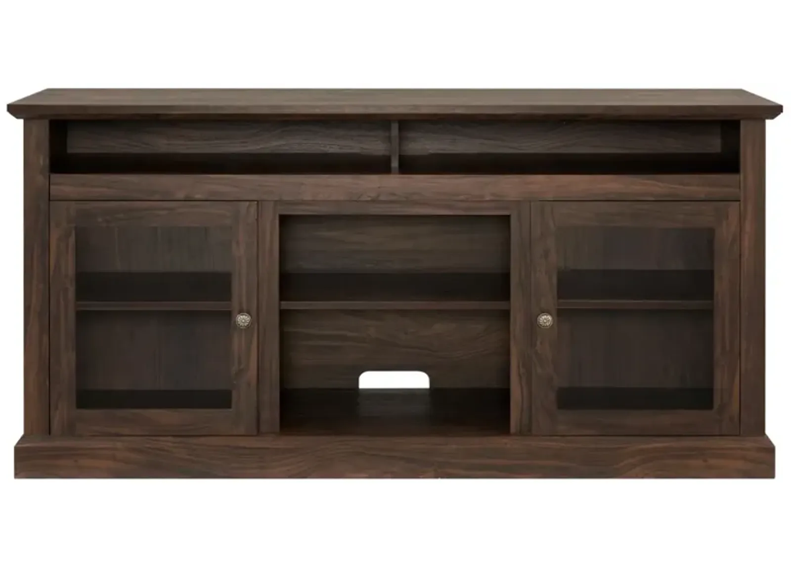 Modern 65" TV Media Stand with Open/Closed Storage