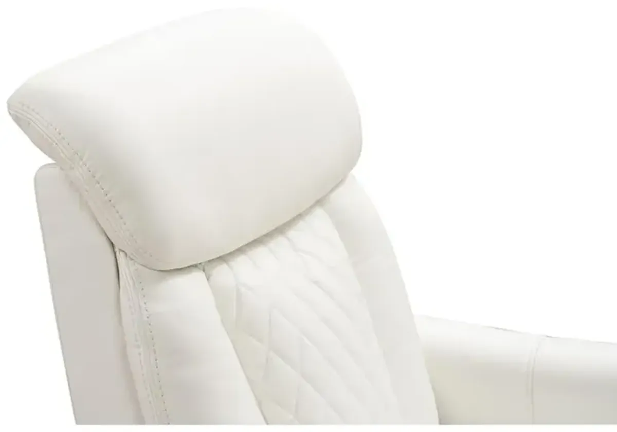 Barcalounger 23PHL-3086 Lauren Power Lift Recliner, Winter White