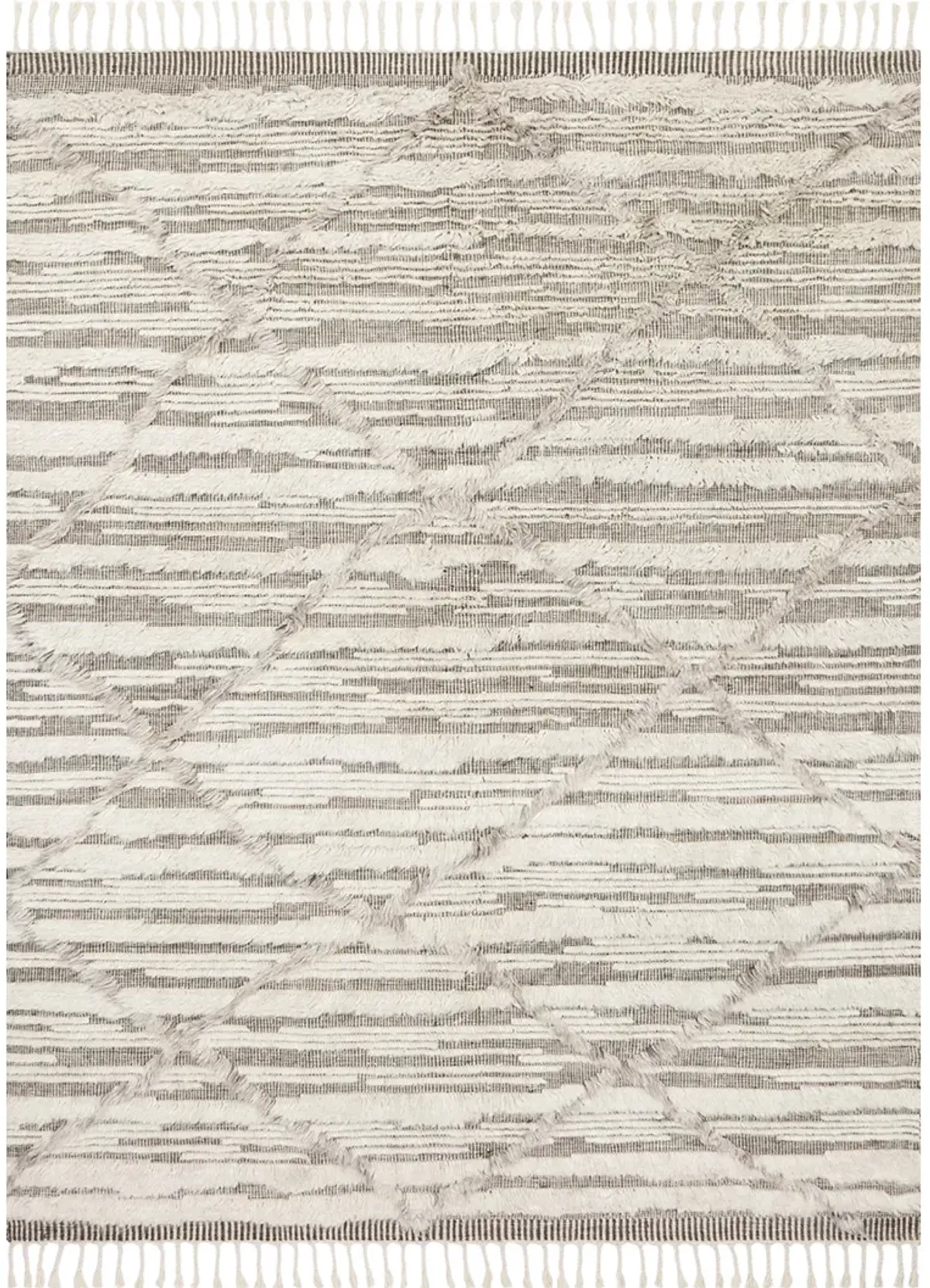 Khalid KF07 Ivory/Taupe 8'6" x 11'6" Rug