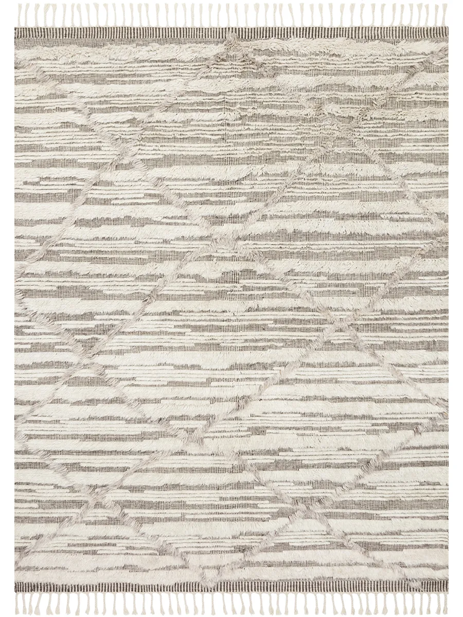 Khalid KF07 Ivory/Taupe 8'6" x 11'6" Rug