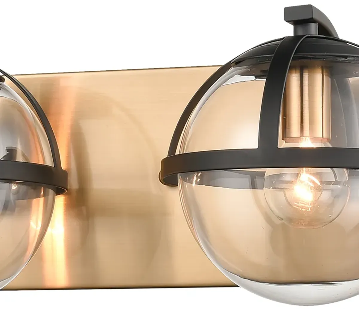 Davenay 31'' Wide 4-Light Brass Vanity Light