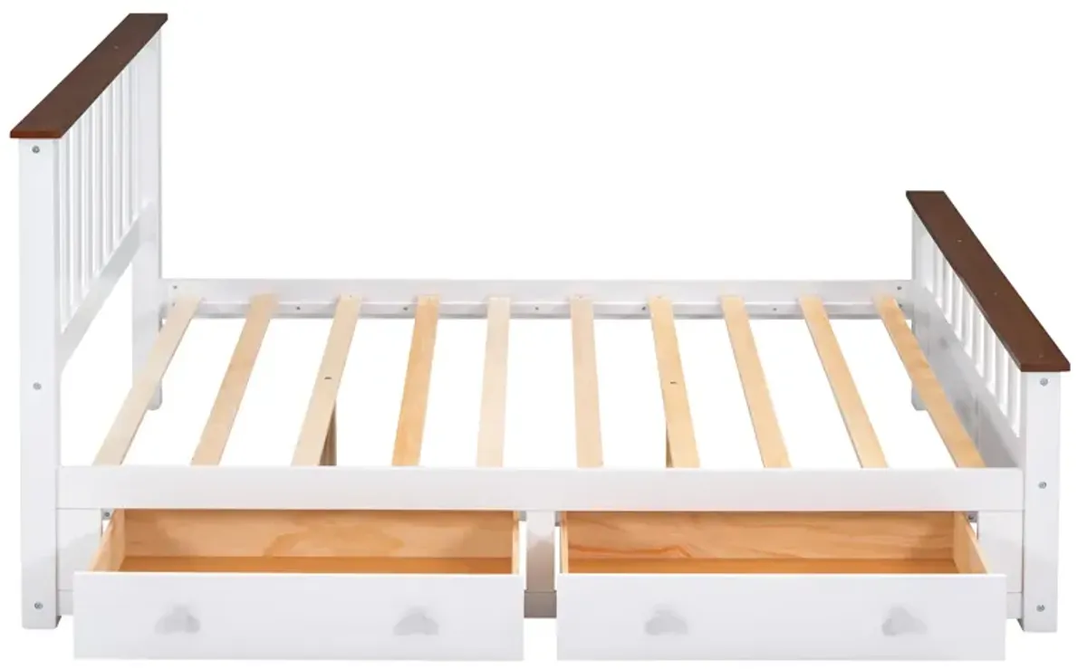 Merax Platform Bed with 2 Drawers