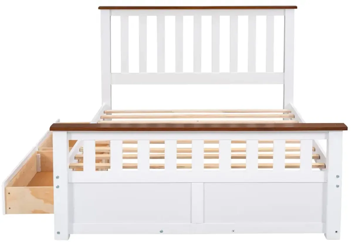 Merax Platform Bed with 2 Drawers