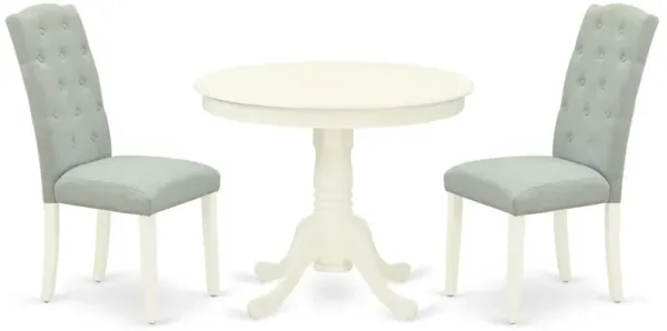 Dining Room Set Linen White