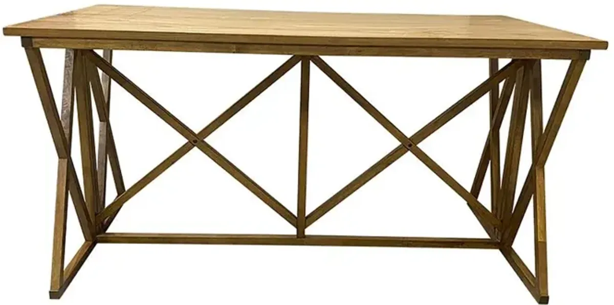 Carolina Living Taylor Flip Top Bar Table - Golden Oak