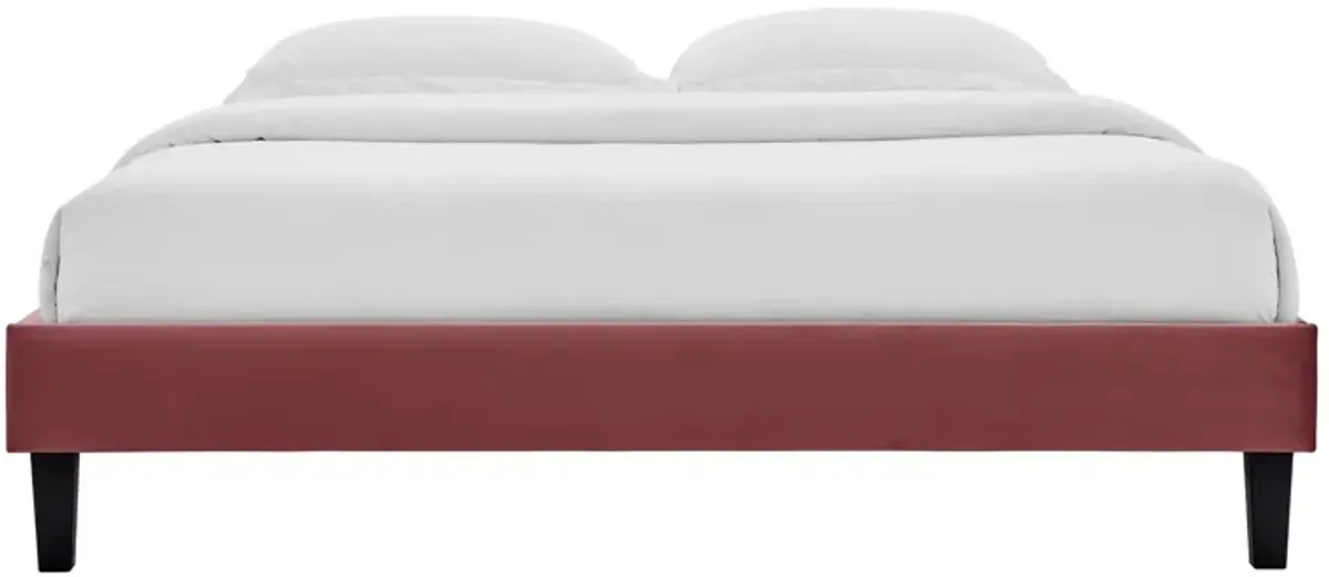 Modway - Colette King Performance Velvet Platform Bed