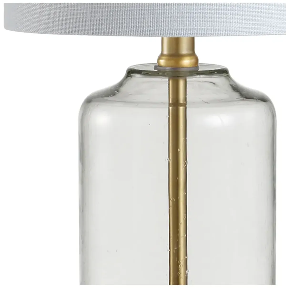 Duncan Glass/Metal LED Table Lamp