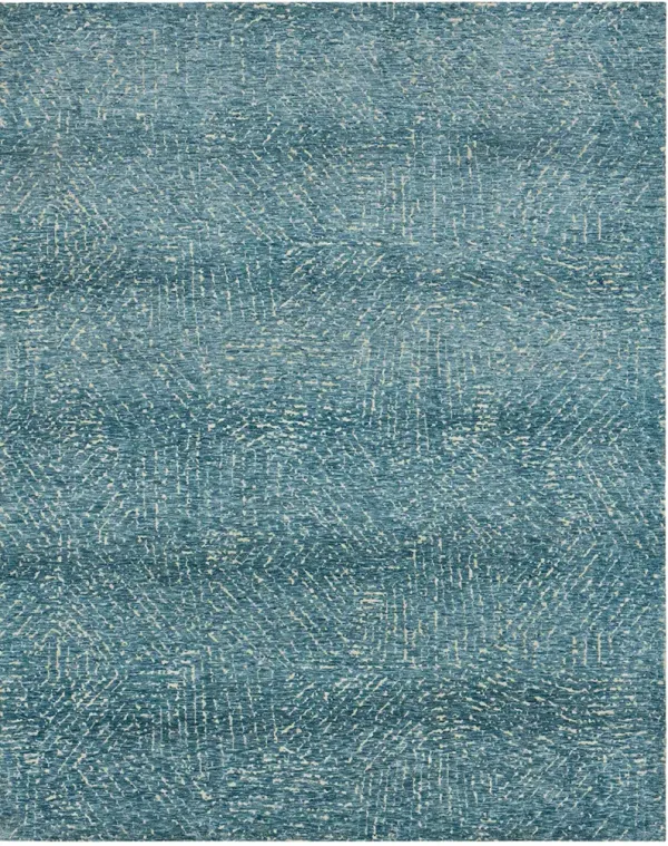 Pelican Bay By Salt Life Folly Beach Aqua 2' 4" X 7' 10" Rug