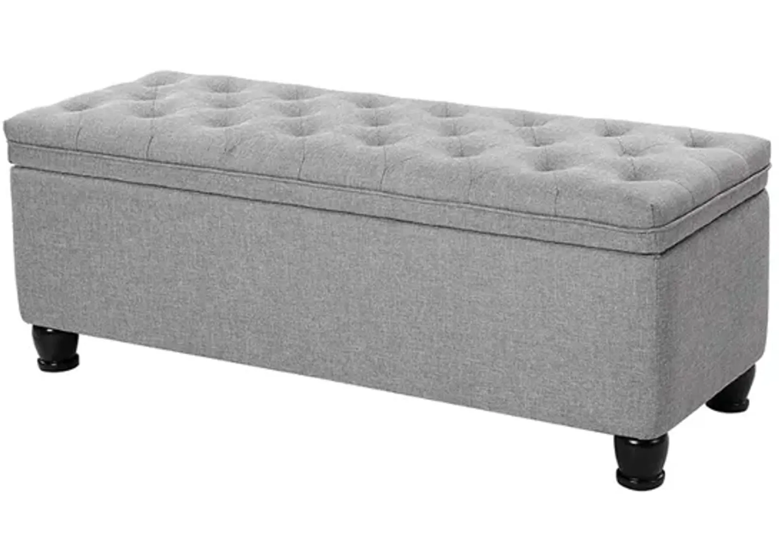 Elegant Storage Ottoman - Versatile Footstool with Hidden Storage