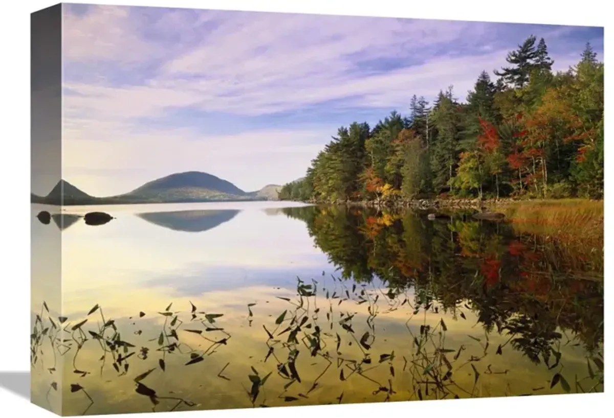 Eagle Lake, Mount Desert Island, Acadia National Park, Maine-Canvas Art-16x12