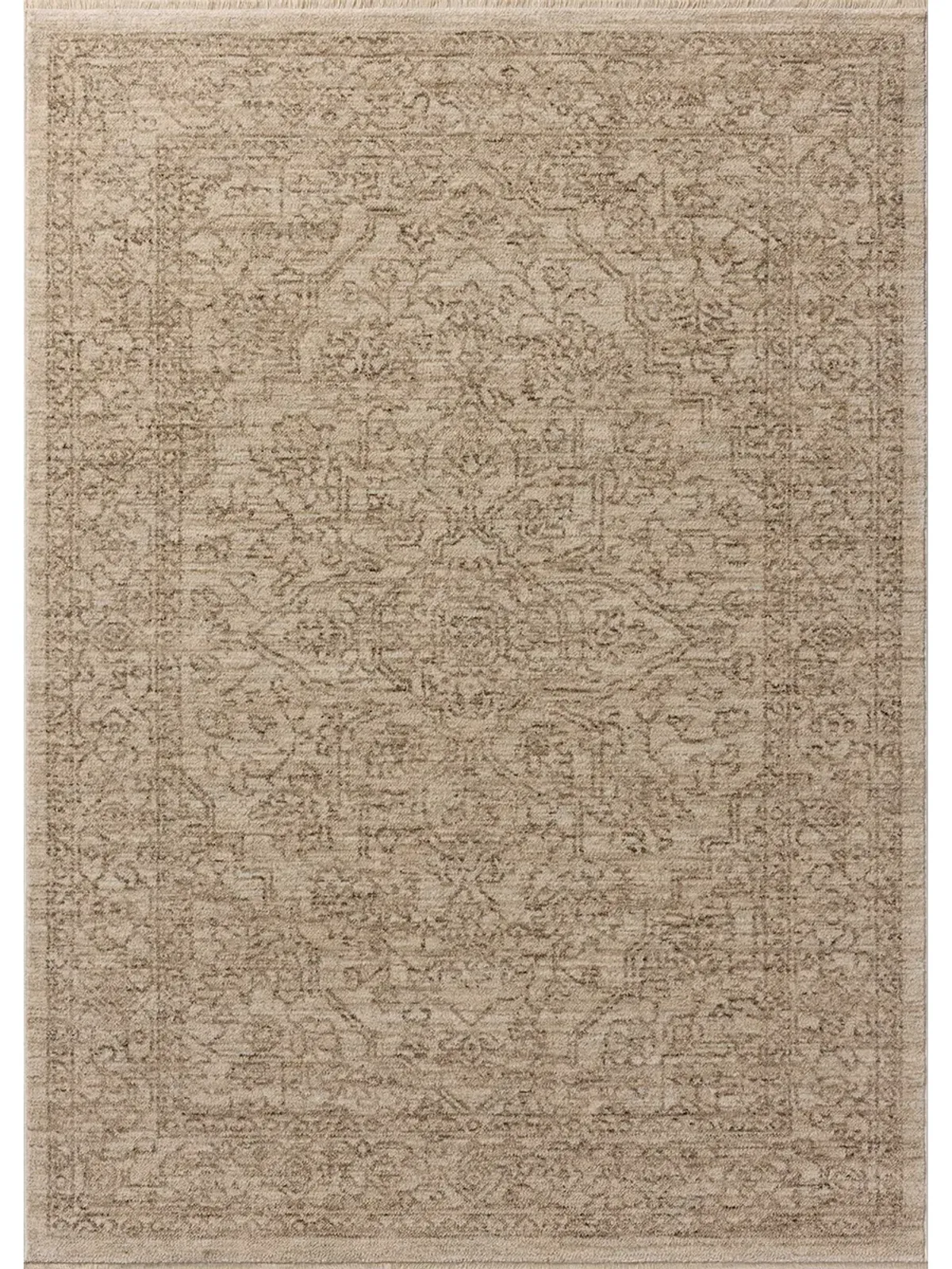 Newman Taupe/Bone 2'7"x10' Runner Rug