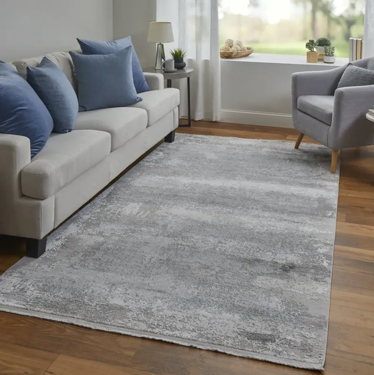 Cadiz 3888F Taupe/Gray/Silver 4'10" x 7'10" Rug