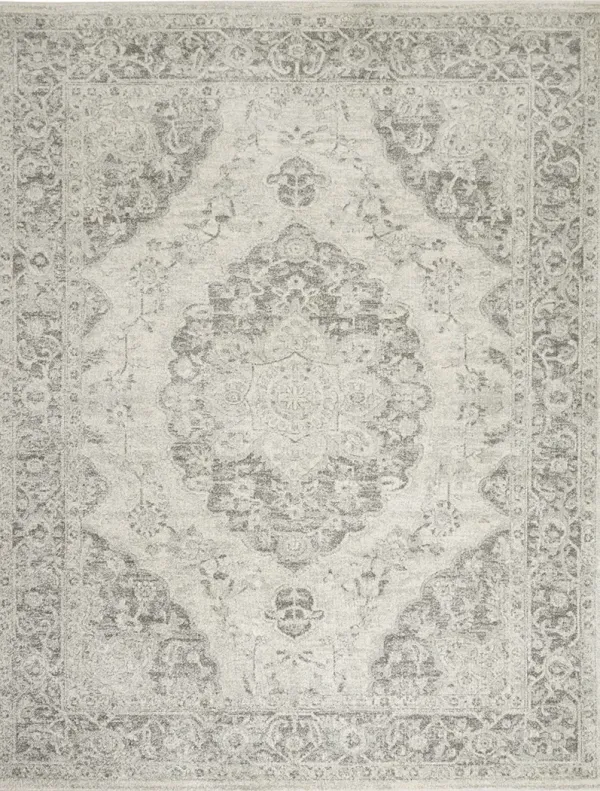 Tranquil TRA05 Ivory/Gray 8' x 10' Rug