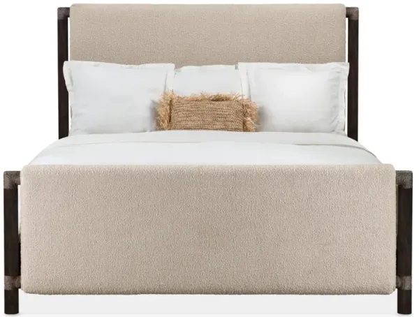 Retreat King Upholstered Panel Bed