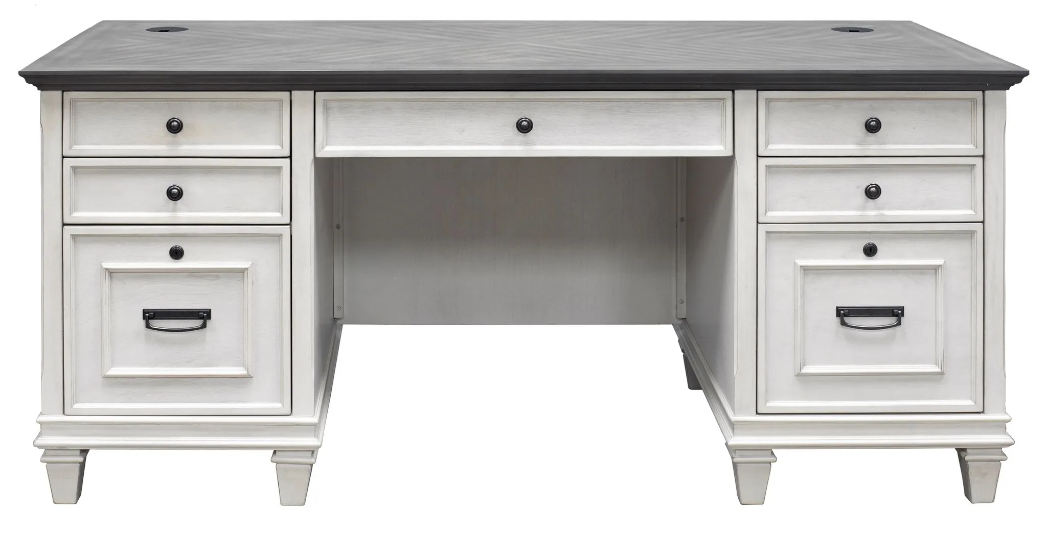 Double Pedestal Desk