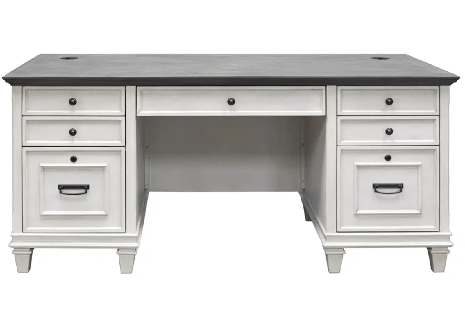 Double Pedestal Desk