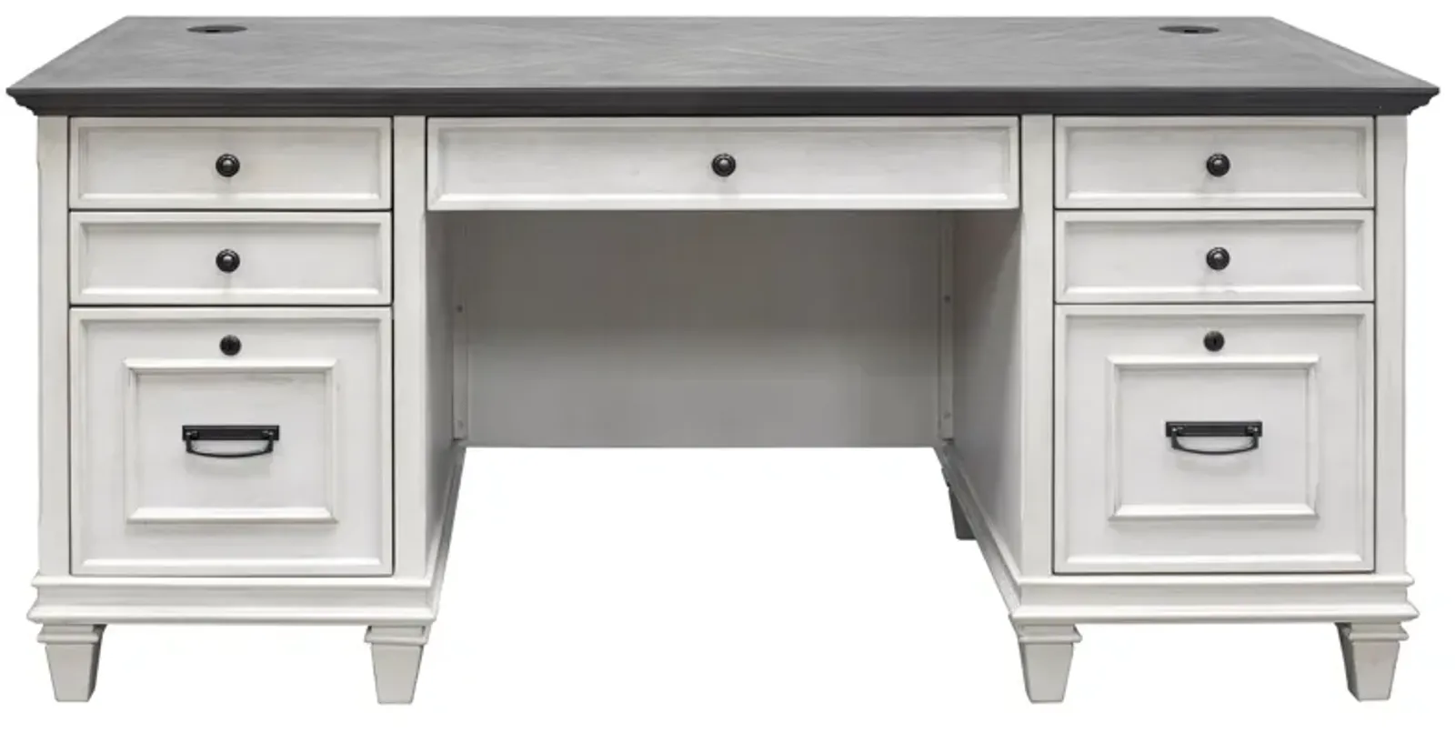 Double Pedestal Desk