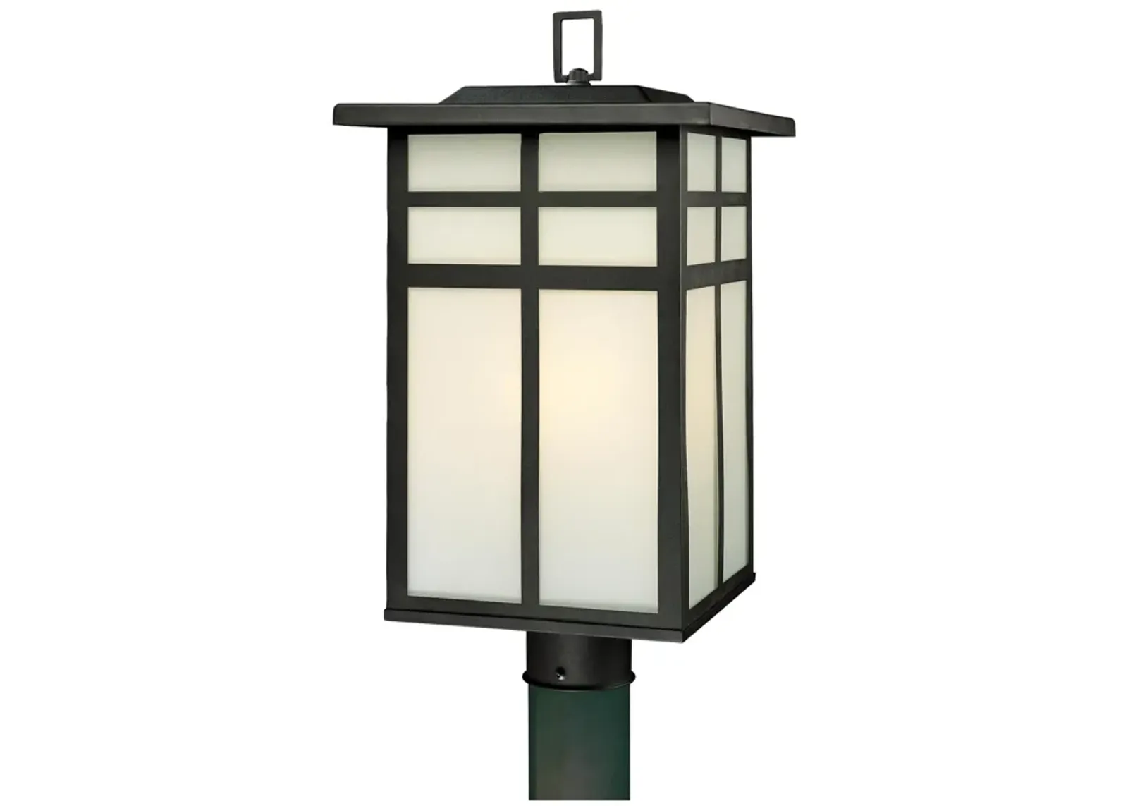 Mission 20'' High 3-Light Outdoor Post Light