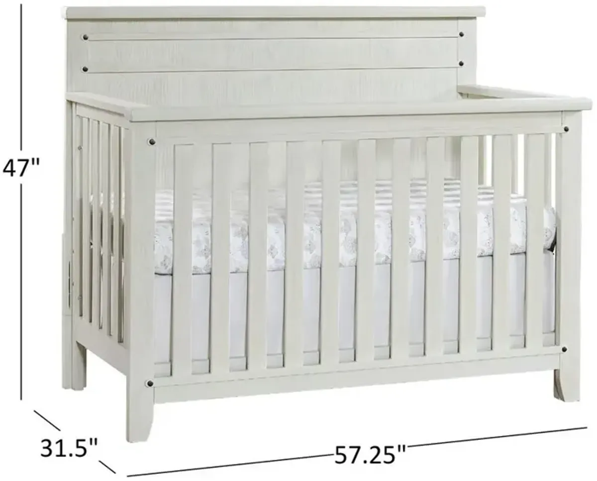 Soho Baby Ellison  4 In 1 Crib Rustic White