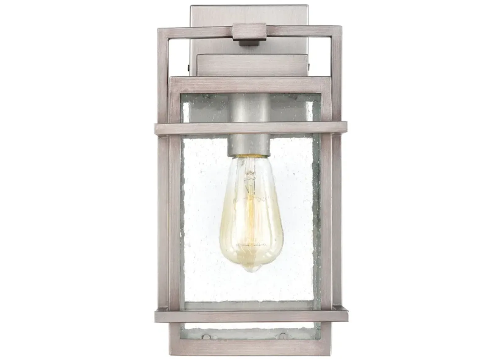 Breckenridge 14'' High 1-Light Silver Outdoor Sconce