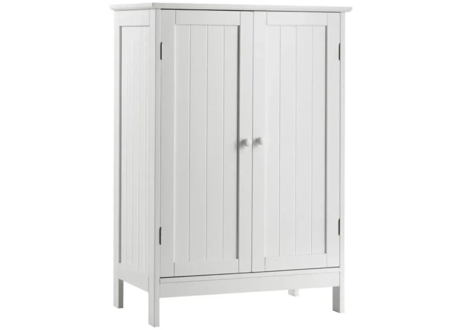 Hivvago 2-Door Freee-Standing Bathroom Cabinet with Shelf