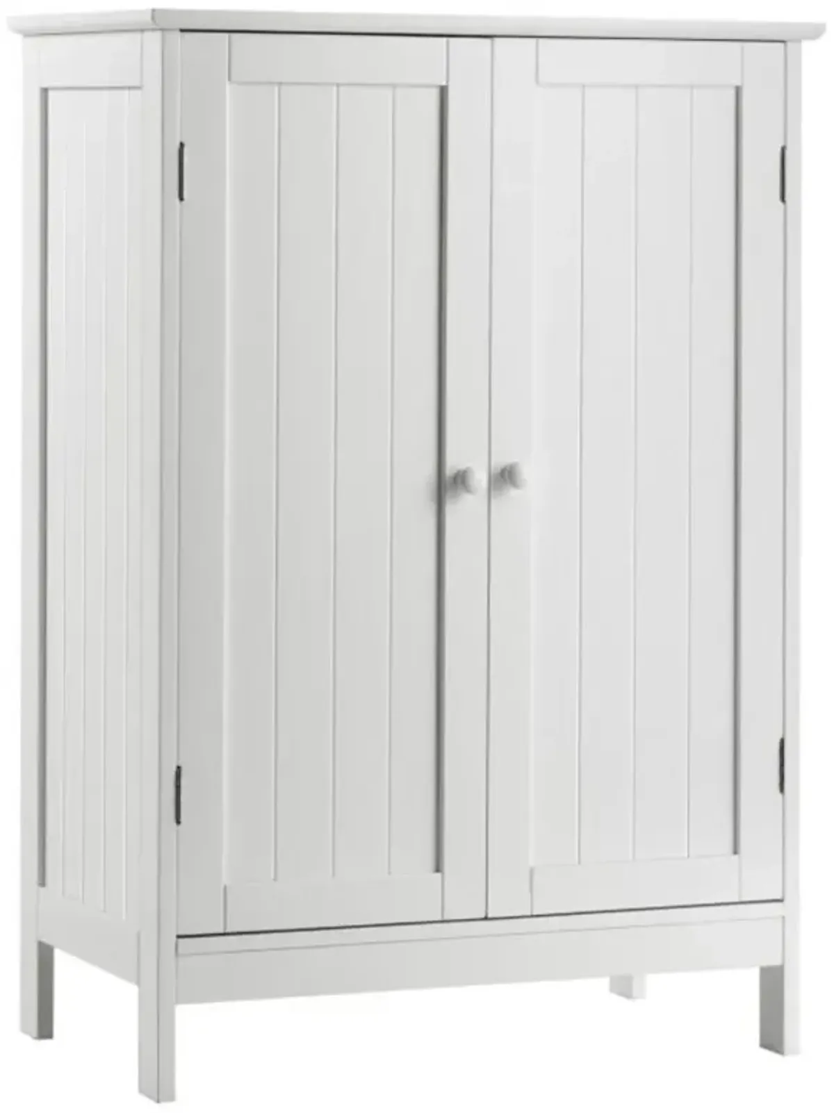 Hivvago 2-Door Freee-Standing Bathroom Cabinet with Shelf