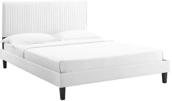 Modway - Peyton Performance Velvet King Platform Bed