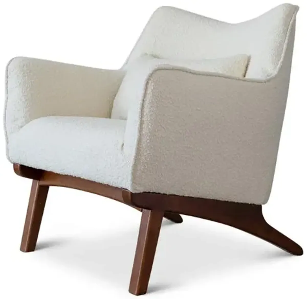 Ashcroft Furniture Co Brayden Mid Century Moder Armchair