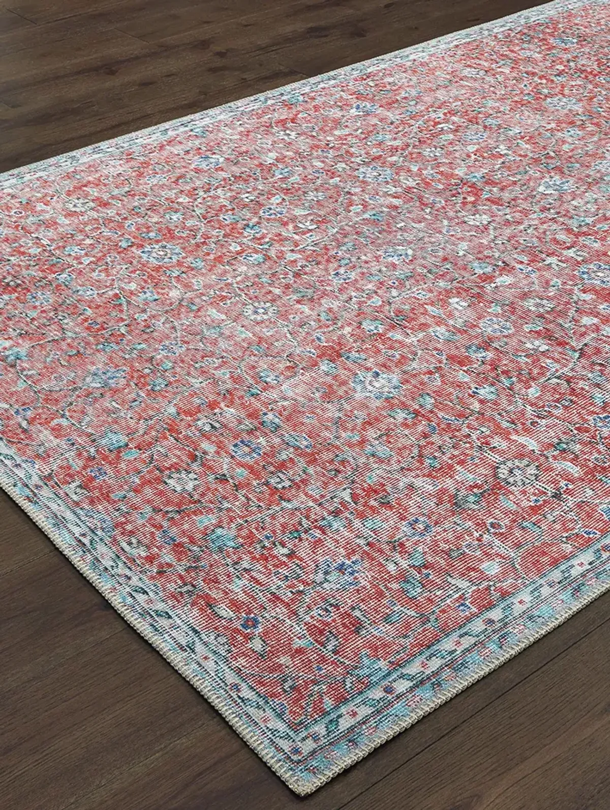 Sofia 5'3" x 7'6" Red Rug