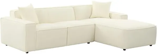 Belen Kox Ivory Elegance Sectional, Belen Kox