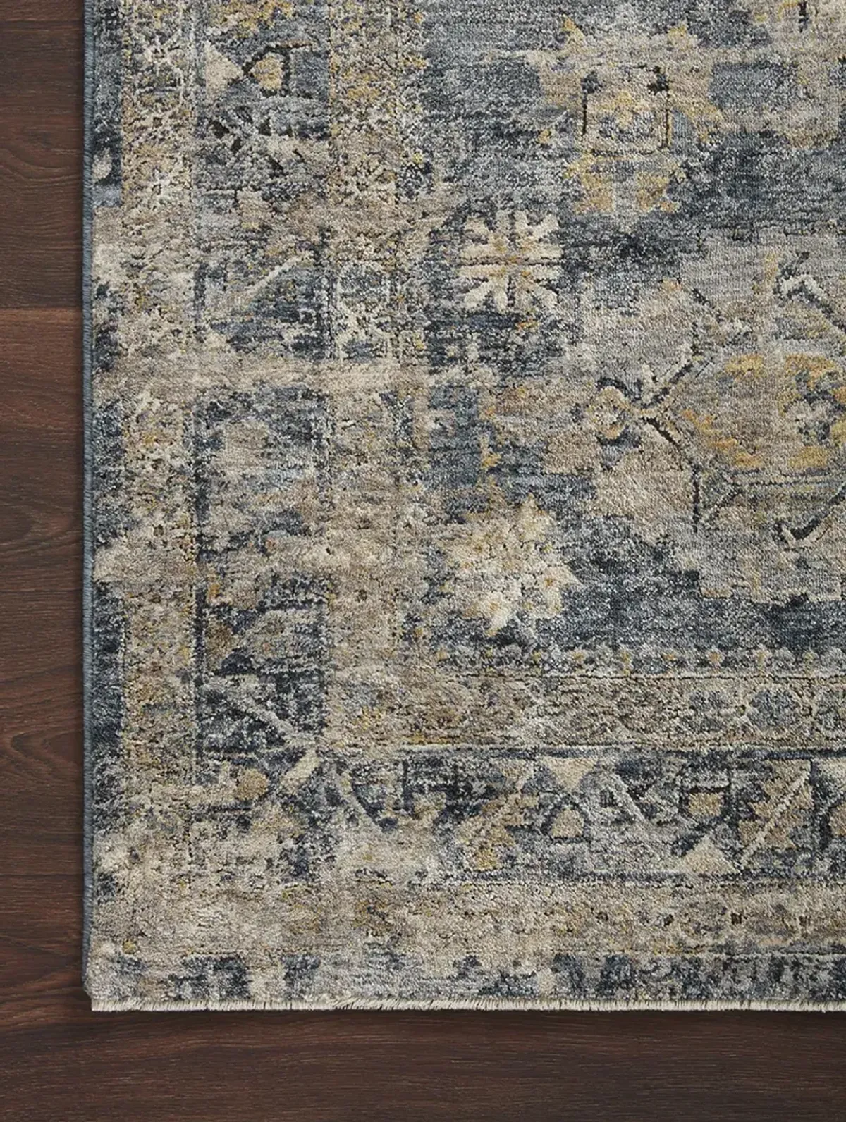 Gaia GAA02 Denim/Taupe 7'10" x 10'2" Rug