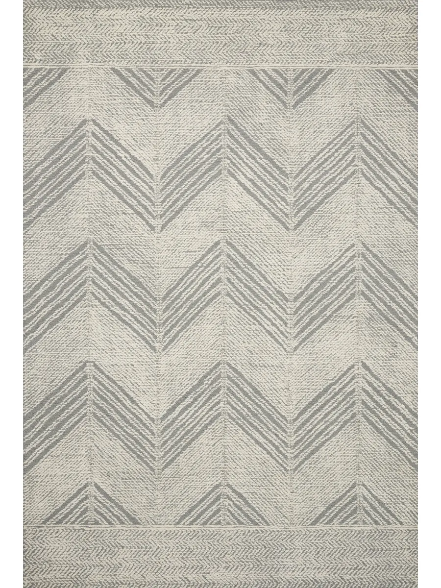 Kopa KO02 Grey/Ivory 2'6" x 7'6" Rug by ED by Ellen DeGeneres