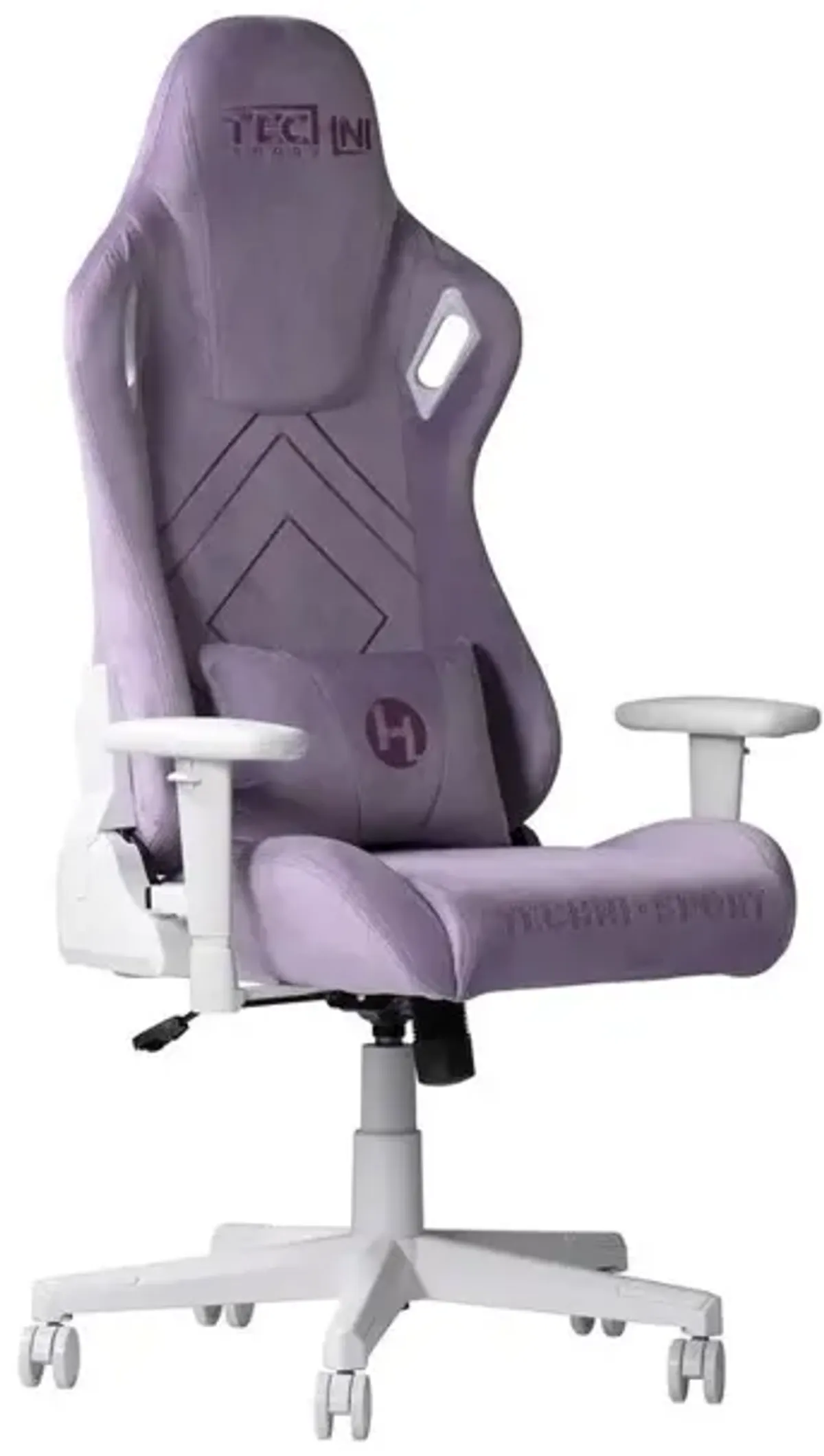 Techni Sport Velvet Gaming Chair -Purple