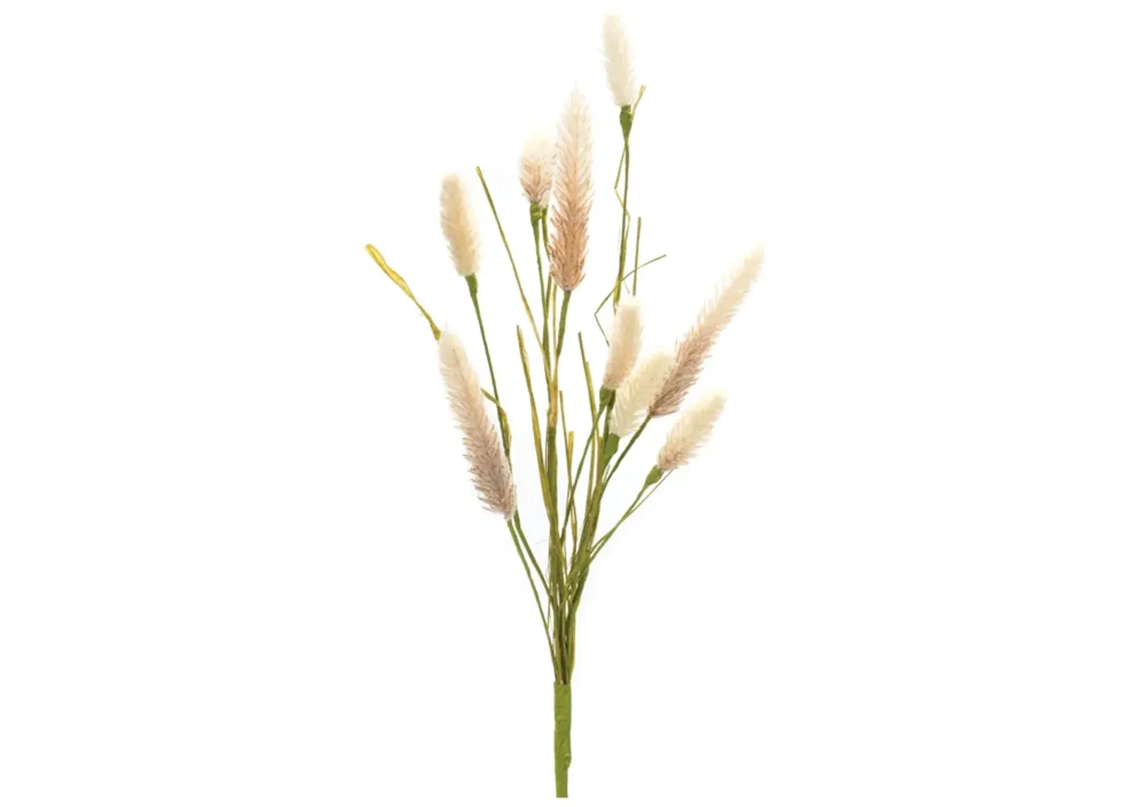 Set of 6 Foxtail Spray Stems - Lifelike Faux Botanicals for Floral Arrangements and Home Decor