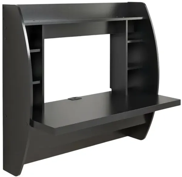 Wall-Mounted Floating Laptop Desk – Modern Space-Saving Design