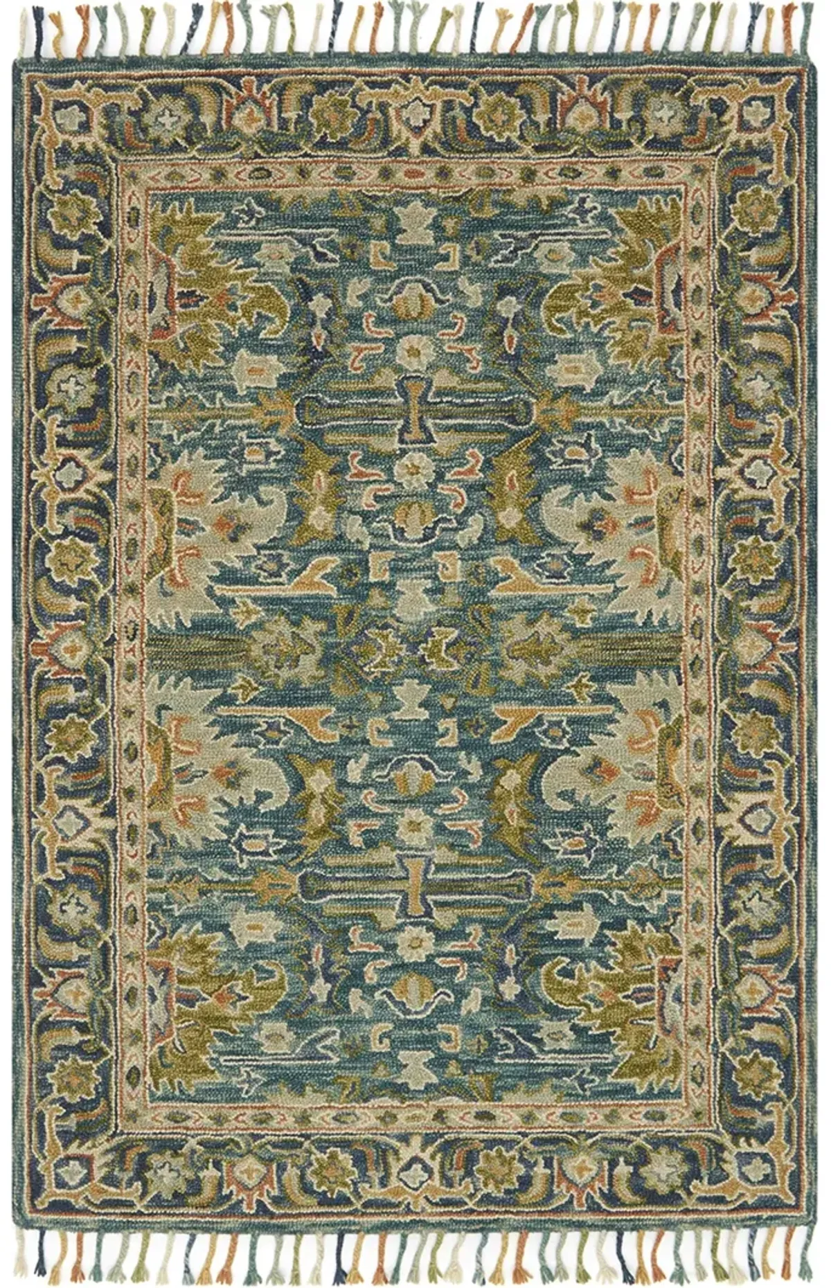 Zharah Blue/Navy 9'3" x 13' Rug