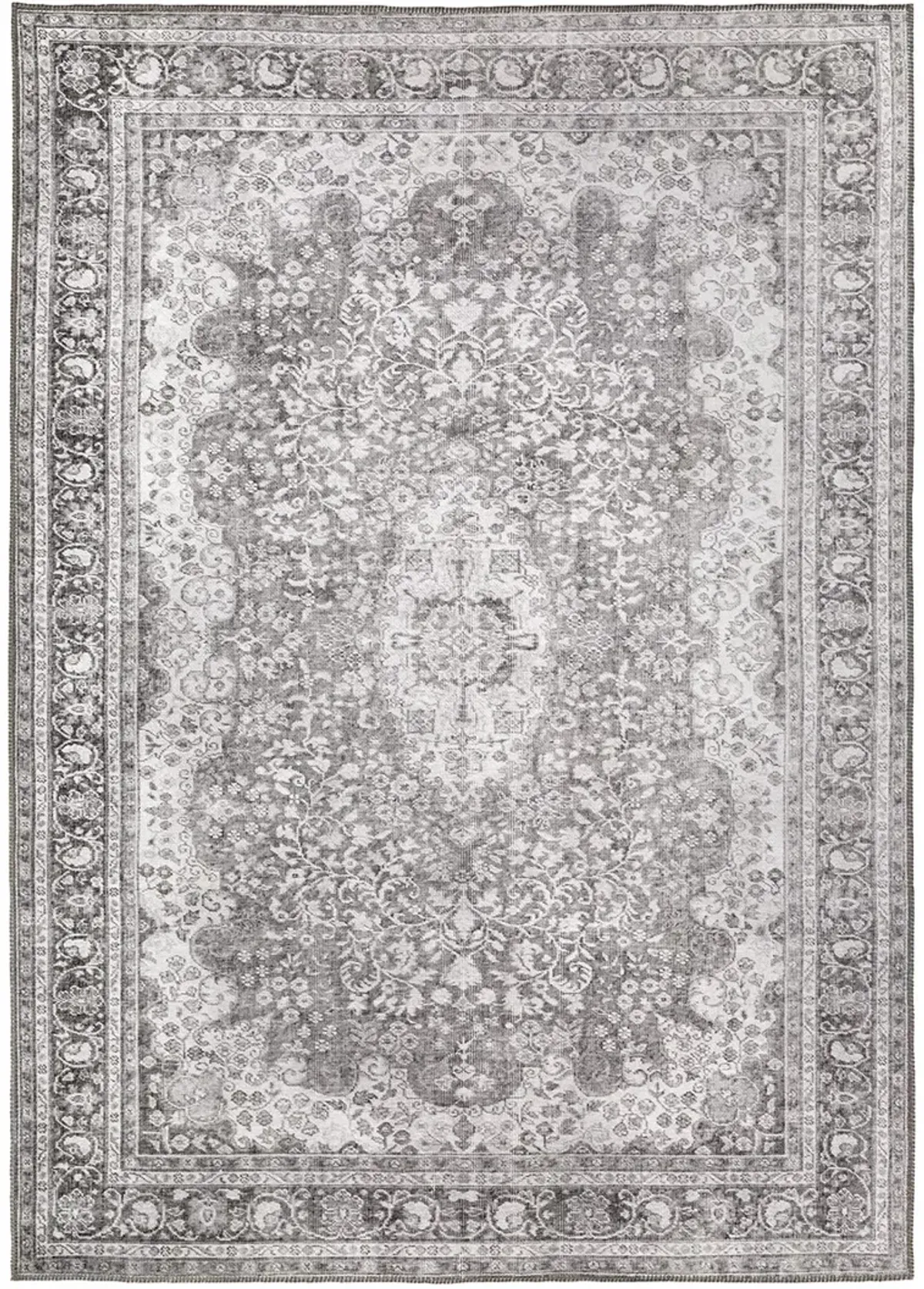 Sofia 5'3" x 7'6" Charcoal Rug