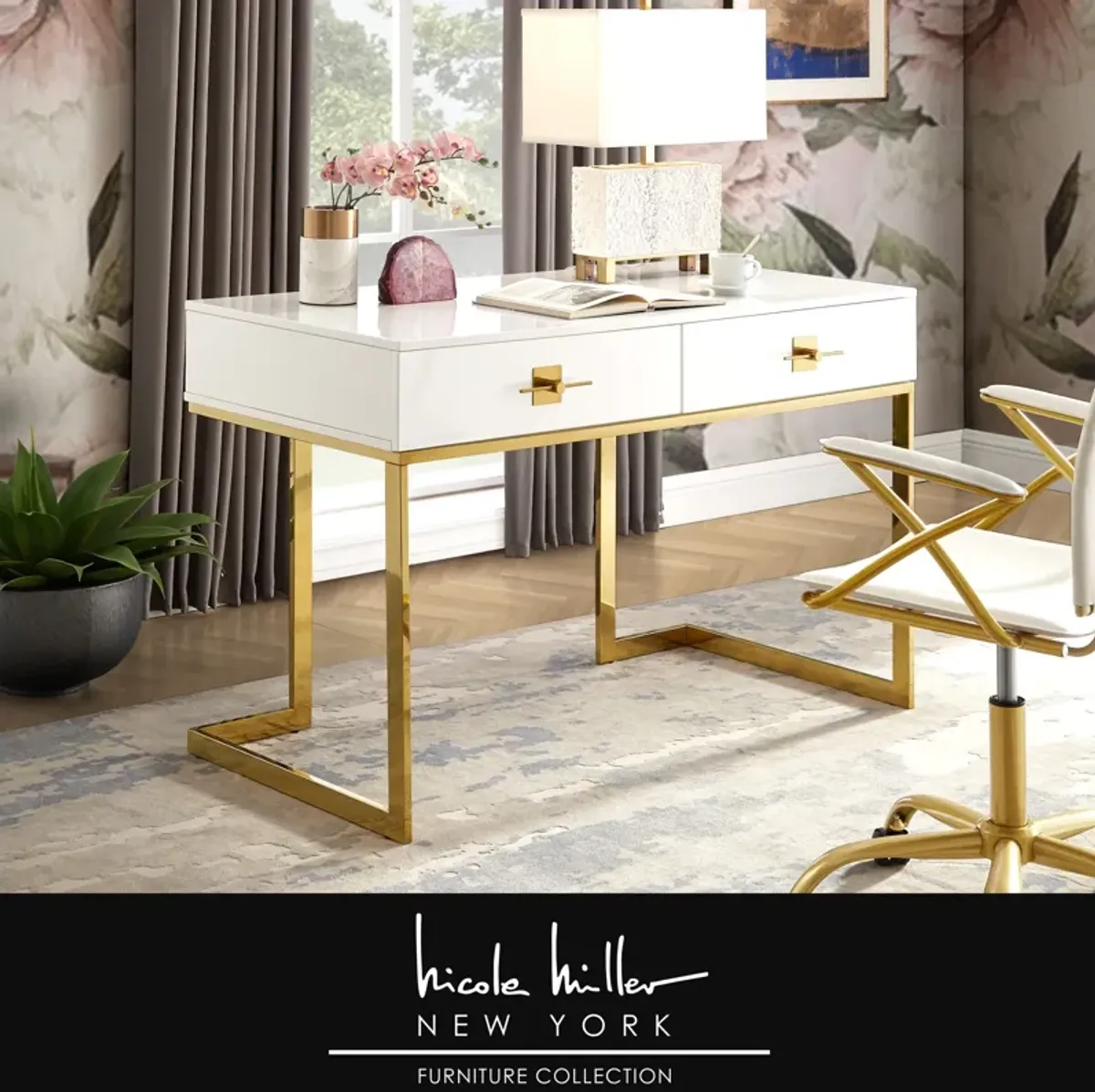 Nicole Miller Lanai Writing Desk