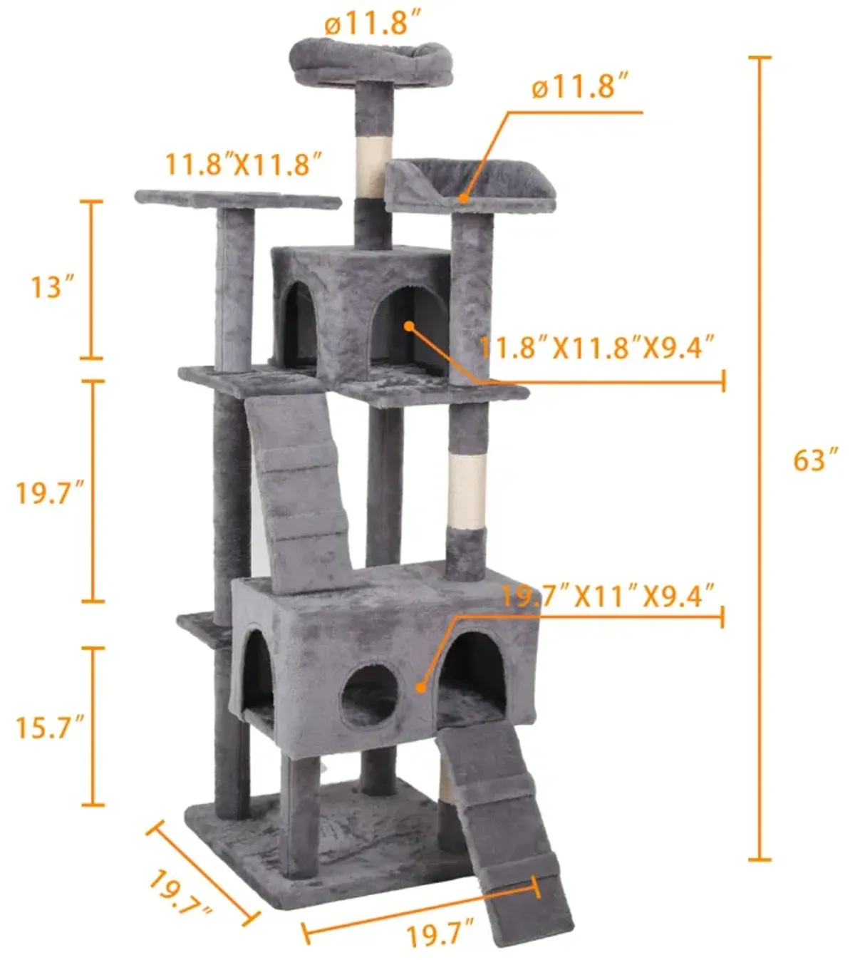 Cat Climbing Frame 0000