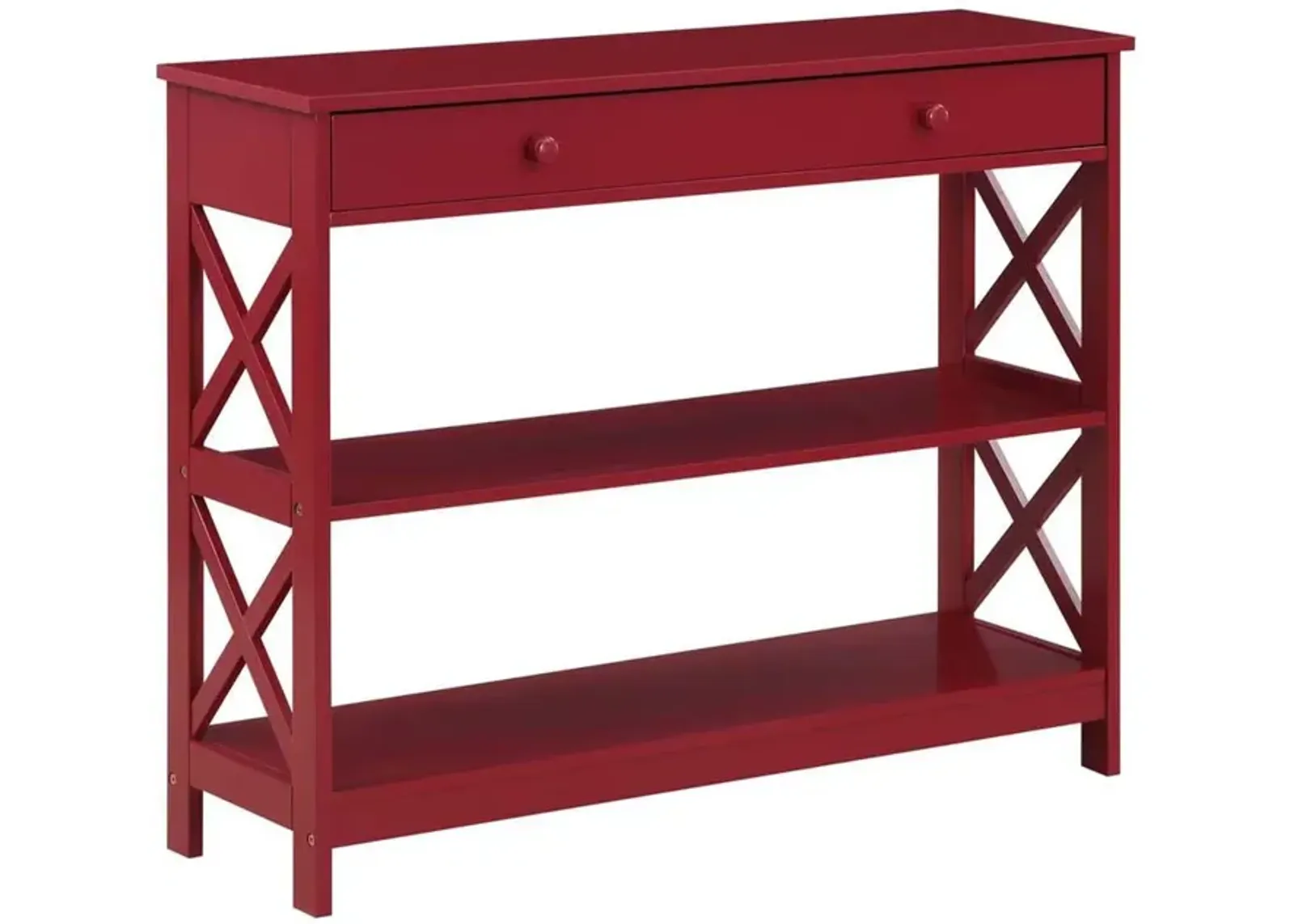 Convience Concept, Inc. Oxford 1 Drawer Console Table with Shelves