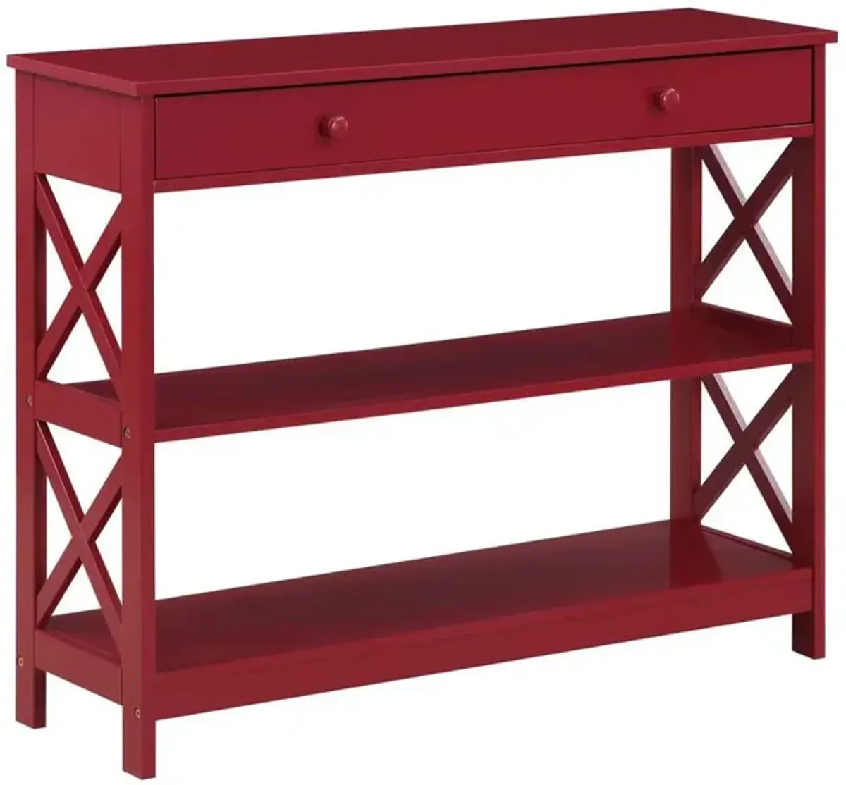 Convience Concept, Inc. Oxford 1 Drawer Console Table with Shelves