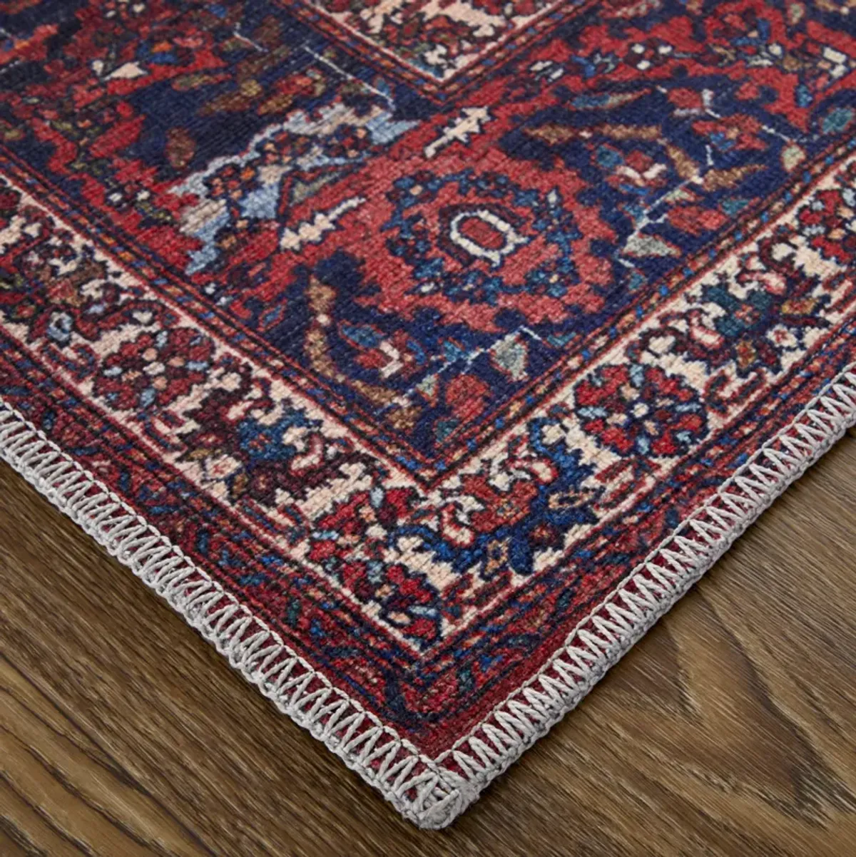 Rawlins 39HDF Red/Blue/Tan 2'7" x 8' Rug