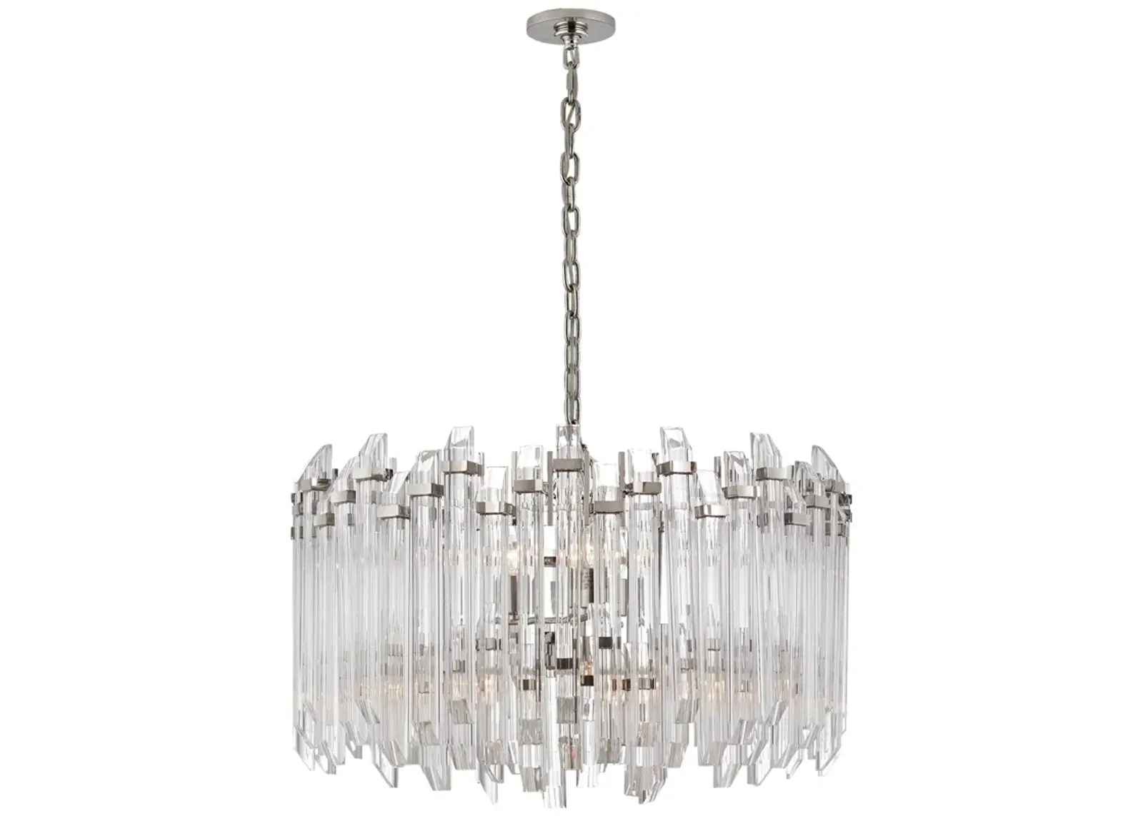 Adele Lrg Wide Drum Chandelier