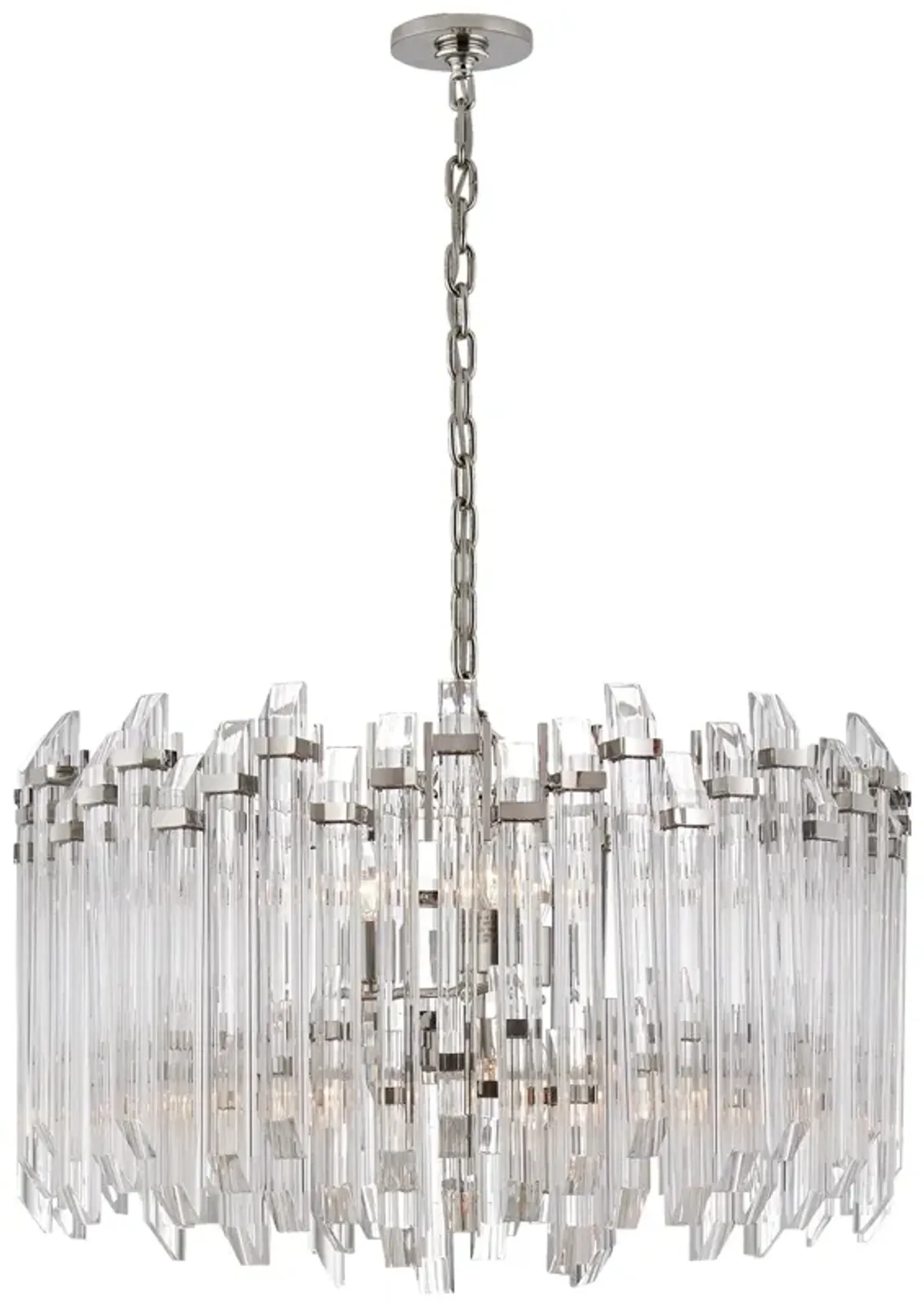 Adele Lrg Wide Drum Chandelier