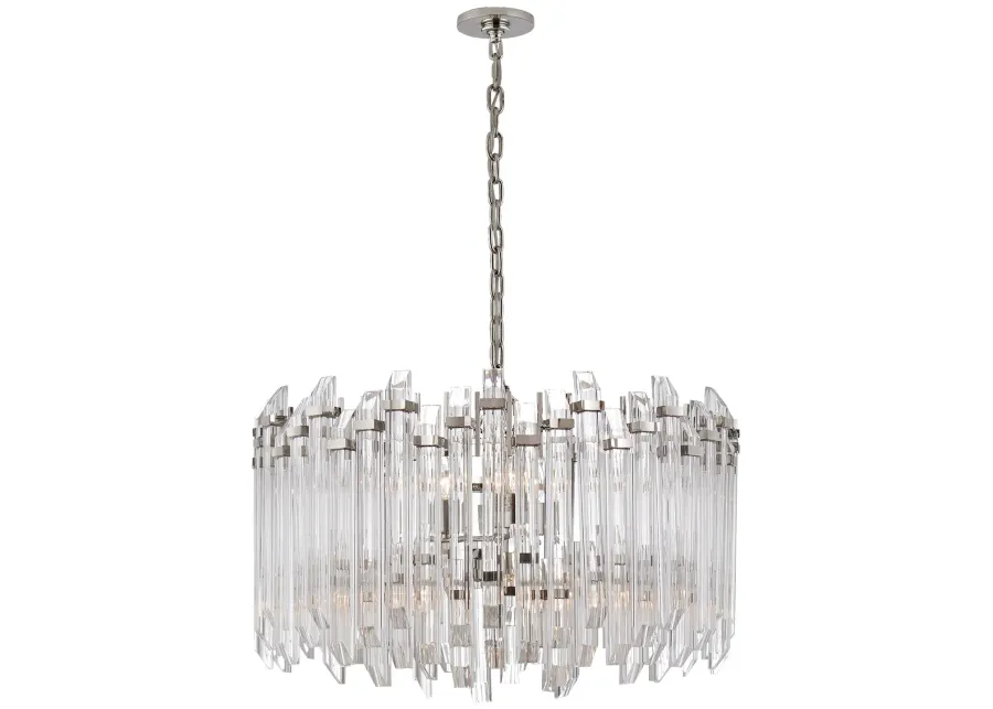 Adele Lrg Wide Drum Chandelier