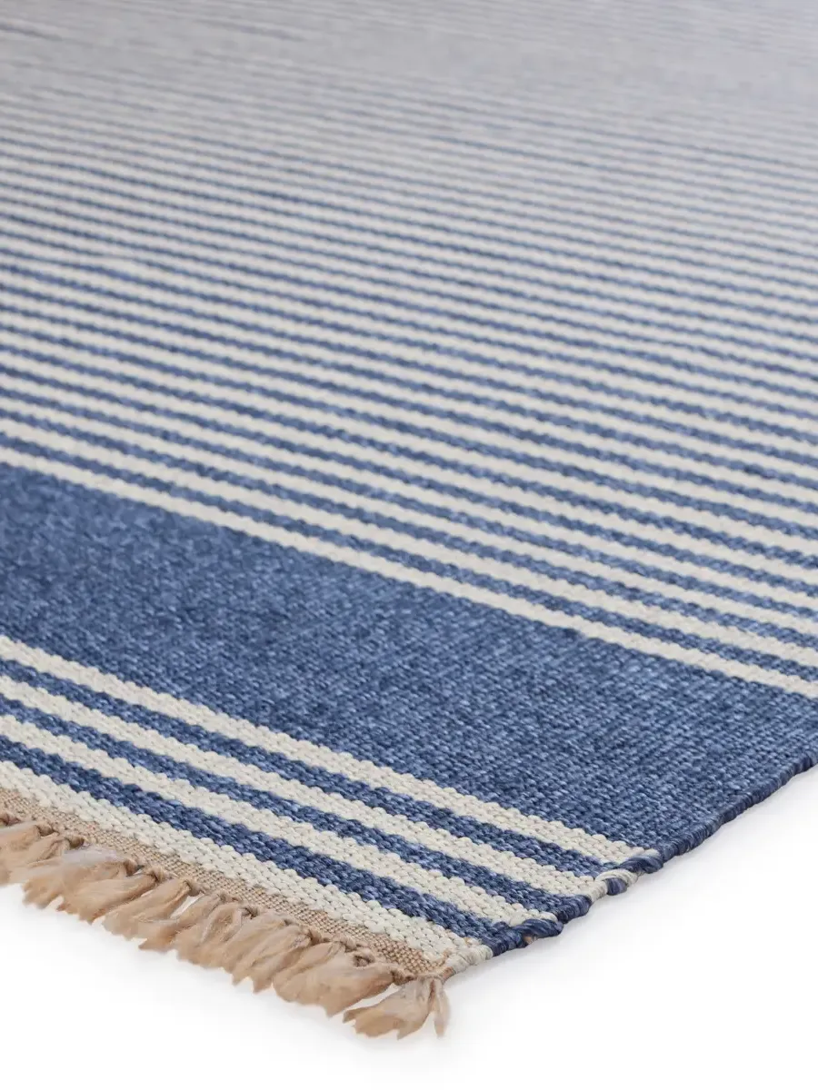 Morro Bay Strand Blue 3' x 8' Runner Rug